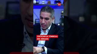 Me pareció IDIOTA Carlos Marín y magistrado critican tómbola del SENADO [upl. by Hterag327]