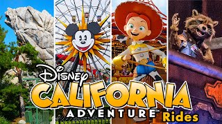 Disney California Adventure Rides  2023 POVs at the Disneyland Resort 4K [upl. by Megen]