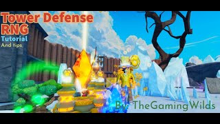 Tower Defense RNG Tutorial and tips Roblox [upl. by Alvy]