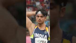 Neeraj chopra sports olympics athlete jevlinthrow neerajchopra [upl. by Ecirtram]