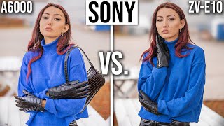 SONY a6000 vs SONY ZVE10  Can You REALLY See any DIFFERENCE in APSC Portrait Photography 2023 [upl. by Omissam681]