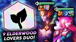 9 ELDERWOOD XAYAH AND RAKAN TAKE OVER THE GAME  Teamfight Tactics [upl. by Pernell]