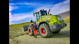 Hääsla  Let‘s Drive Claas Torion 1177 Varipower beim Grasverdichten Teil 1 [upl. by Pul]