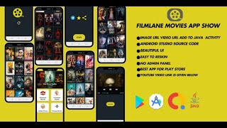 Movies App Source Code Android Studio Source Code Free download Movies source code free [upl. by Wyler]