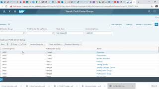 SAP S4HANA  How to create Profit Center Group [upl. by Manvil]