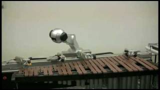 Shimon Robot plays True Romance Theme [upl. by Hickie]