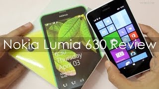 Nokia Lumia 630 Review  A Windows Phone 81 [upl. by Brawley]