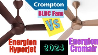 Crompton Energion Cromair BLDC Ceiling Fan 2024 🌞🌞 Crompton Energion Hyperjet BLDC Ceiling Fan 🌞🌞 [upl. by Nirik839]