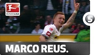 Marco Reus  Top 5 Goals for Borussia Mönchengladbach [upl. by Castera]