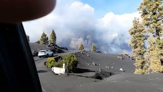 Driving Above the Volcano La PALMA Eruption October 2021 [upl. by Abel]