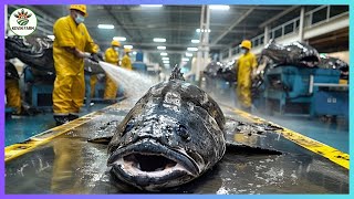 Why is Chilean Sea Bass So Rare and Expensive Modern Fish Processing Factory [upl. by Siraf]