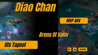 Diao Chan MVP AOV  Arena Of Valor  Indonesia [upl. by Aniratak]