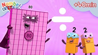 Number Magic Division  Learn to count challenge for kids  12345  Learn to divide  Numberblocks [upl. by Ecyla]