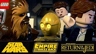 The Complete Lego Star Wars Original Trilogy in One Triple Feature [upl. by Assitruc]