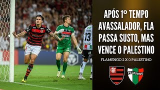 MENGÃO VENCE NO MARACANÃ APÓS 1ºTEMPO AVASSALADOR FLA TOMA SUSTO MAS GARANTE 3PTS NA LIBERTADORES [upl. by Oivalf]