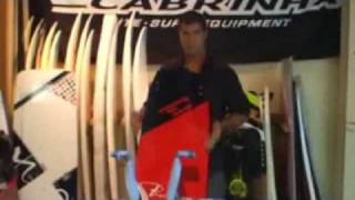 Cabrinha Kiteboarding Prodigy Kiteboard  Powerkiteshop [upl. by Dorman]