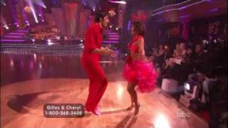 DWTS Gilles Marini amp Cheryl Burke Samba Week 3 [upl. by Nilesoj]