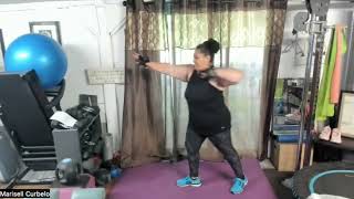 Weight training Home workout plus size edition [upl. by Ranie92]