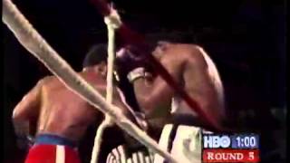 ali vs foreman 5 round [upl. by Asinet]