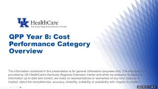 QPP 2024 Webinar Quality amp Cost Categories [upl. by Acinad]