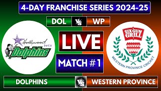 Dolphins vs Western Province Match 1 DOL vs WP 4Day Franchise Series 202425 [upl. by Hennessy]