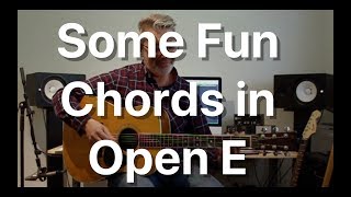 Some Fun Chords in Open E  Tom Strahle  Pro Guitar Secrets [upl. by Imar]