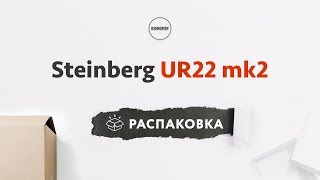 Steinberg UR22 mk2  Распаковка и Комплектация [upl. by Nairb]