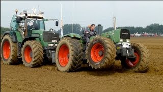 Ploughing Fendt 614 S favorit amp Fendt 930 vario [upl. by Hedwiga]