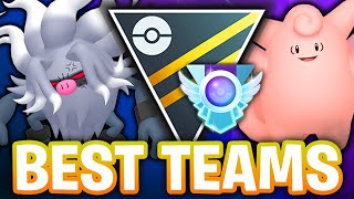 THE BEST 10 ULTRA LEAGUE TEAMS TO HIT LEGEND IN POKEMON GO  GO BATTLE LEAGUE [upl. by Egedan96]