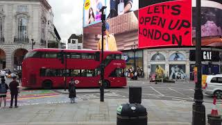 Timelapse of Piccadilly Circus  4k HDR [upl. by Asenev]