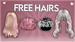 HURRY GET 4 NEW FREE HAIRS IN ROBLOX [upl. by Arag]