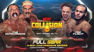 WWE 2K24 The Outrunners Vs Top Flight  AEW Collision 11924 [upl. by Enad]