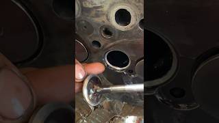 valve lapping using drill mechanic nm shortvideo [upl. by Ydnamron366]