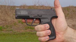 Sig Sauer p365x  First 100 Round Review Good Right Out Of The Box [upl. by Rorrys]