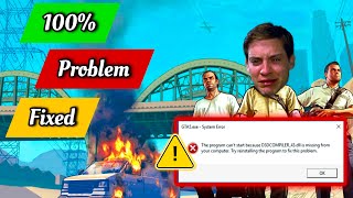 How to Fix D3DCompiler43dll Missing Error Windows 10 GTA 5 gtav gta5 gtavproblemfix gta solve [upl. by Une259]