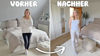 Unser NEUES Schlafzimmer😍 XXL ROOM MAKEOVER [upl. by Mariand]