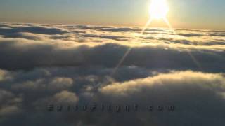 Liquid Earth Ambient Video Cloud Flight [upl. by Elene]