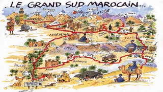 Maroc  Morocco  circuit Grand Sud [upl. by Hsizan]