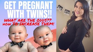 HOW TO GET PREGNANT WITH TWINS amp CHANCES OF HAVING TWINS NATURALLY [upl. by Analos]