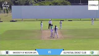 University of Western Cape v Old Mutual Cricket Club [upl. by Raual]