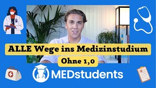 Medizinstudienplatz durch dieses Video  11 Wege ins Medizinstudium [upl. by Odlanyar824]