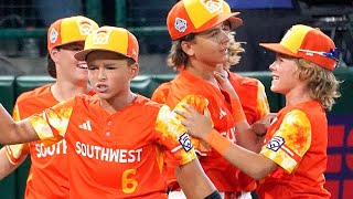 Needville beats Seattle to advance to US Championship in LLWS [upl. by Clite]