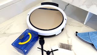 ILIFE V5s Plus Robot Vacuum TEST and REVIEW SEE IT IN ACTION [upl. by Hairym]