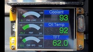 ESP32 OBD2 Gauge ep2 [upl. by Nosreme962]