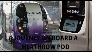 Heathrow Pods at Terminal 5  Full Journey from Heathrow Airport T5 to Business Parking Station A HD [upl. by Irakab]