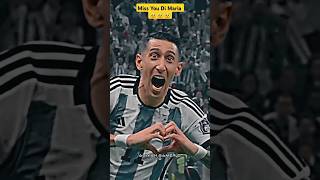 Di Maria Retirement❤🥺shortsdimaria argentina [upl. by Kinimod692]