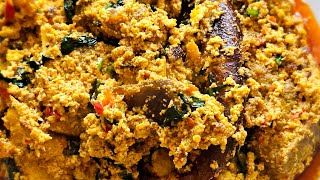 121🌺Jessaie la recette degusi soup recette nigerienne simple egusi soup for beginners like me [upl. by Sirrad394]