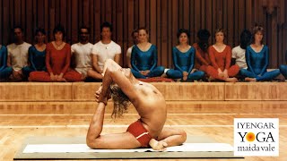 BKS Iyengar  Barbican Demonstration 1984 [upl. by Norred]