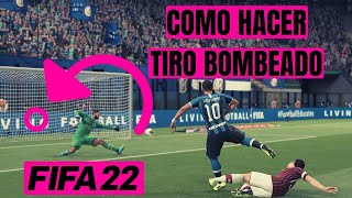 COMO HACER TIRO BOMBEADO FIFA 22 [upl. by Materse]