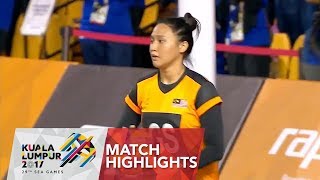 Netball match highlights Malaysia 🇲🇾 vs Thailand 🇹🇭  29th SEA Games 2017 [upl. by Opportuna]